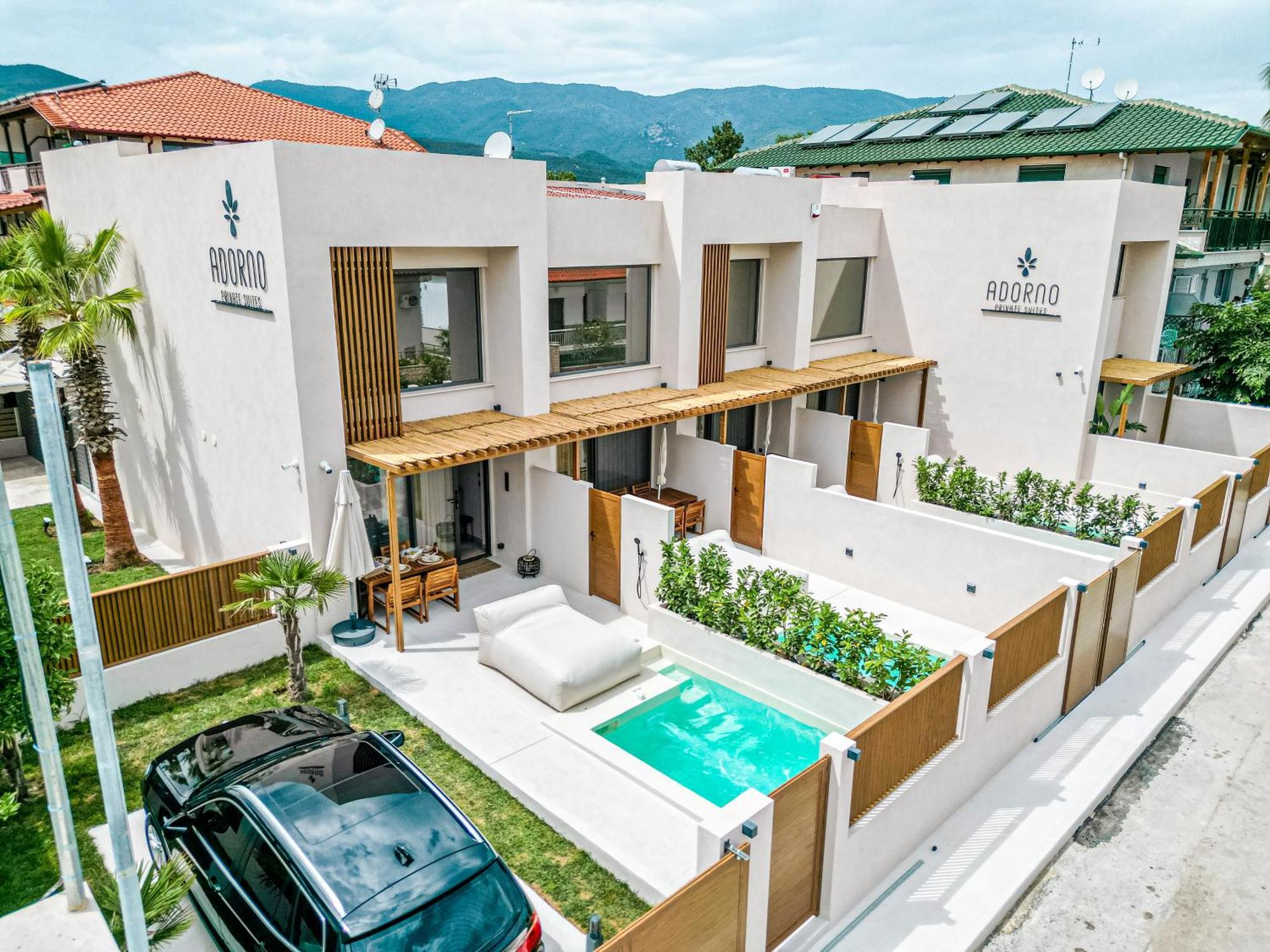 Adorno Private Suites Only Adults & Kids 12 Plus Неа-Врасна Екстер'єр фото
