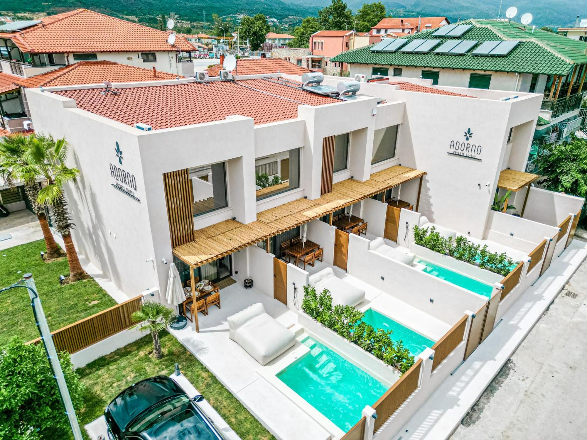 Adorno Private Suites Only Adults & Kids 12 Plus Неа-Врасна Екстер'єр фото