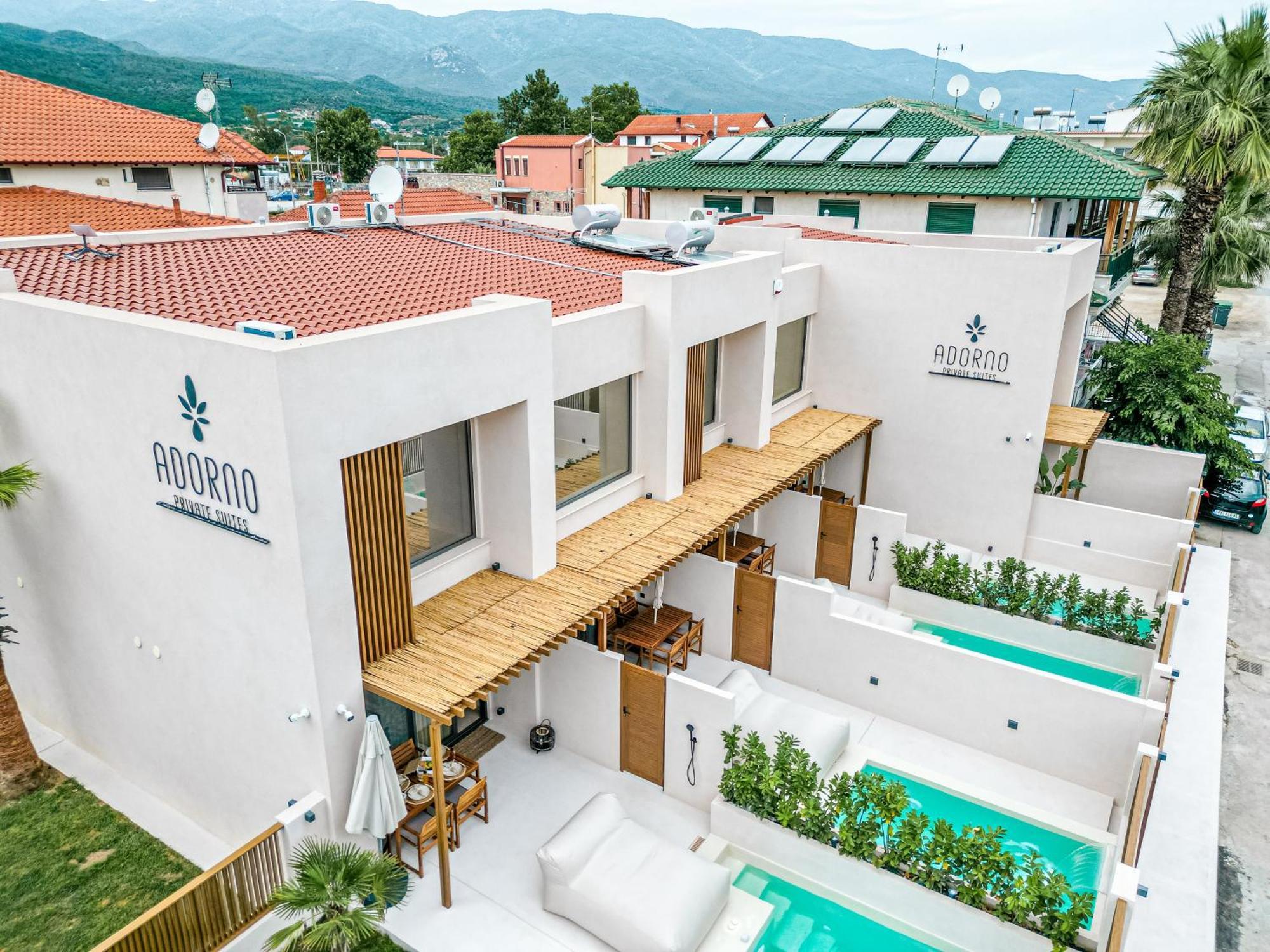 Adorno Private Suites Only Adults & Kids 12 Plus Неа-Врасна Екстер'єр фото